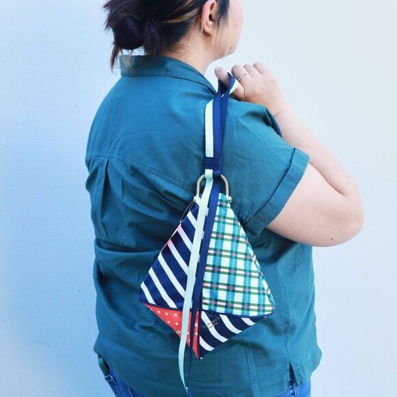 NWT Kate Spade Scarf Patchwork Skye Kite Handbag Bag - Picture 1 of 16